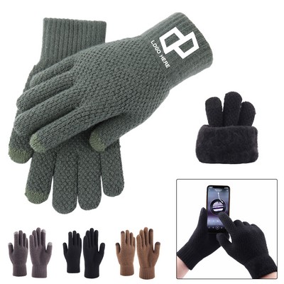 Acrylic Touchscreen Winter Gloves