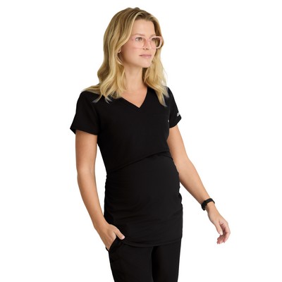 Skechers - Women's One-Pocket Banded V-Neck Bloom Maternity Scrub Top